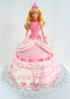 2 Kg chocolate Doll cake in 2 tier