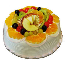 Fresh fruit cake 1/2 Kg